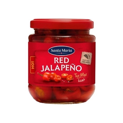 Picture of SANTA MARIA RED JALAPENEOS 215GR